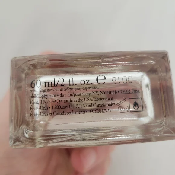 Philosophy Amazing Grace Bergamot Perfume with Floral Design - Picture 4 of 7